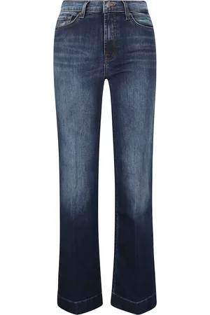 7 for all Mankind Jeans rectos con parche del logo