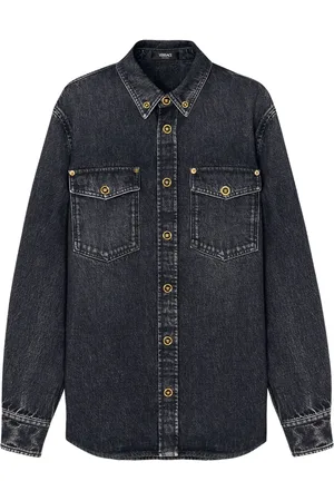 VERSACE Camisa de mezclilla