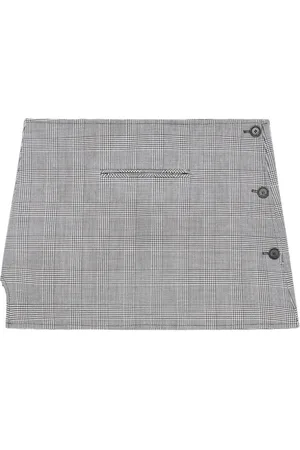 Courrèges Falda corta Oblique Prince of Wales