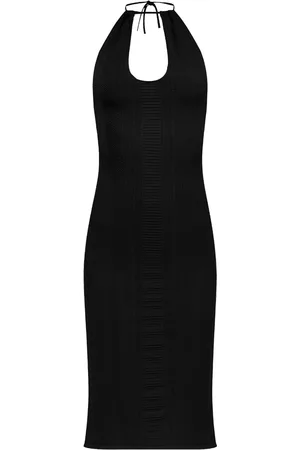 Dsquared2 Vestido midi con diseño tejido