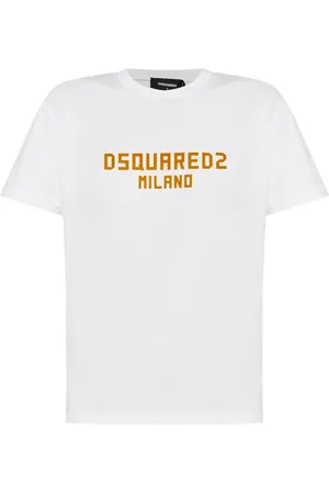 Dsquared2 Playera con logo afelpado