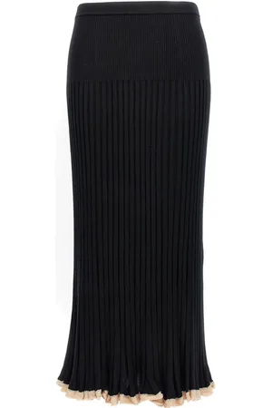 Proenza Schouler Falda midi tejida de canalé