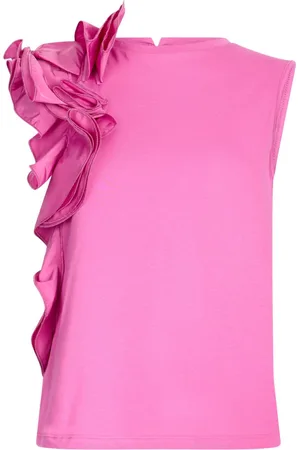 Liu Jo Top con detalle de volantes