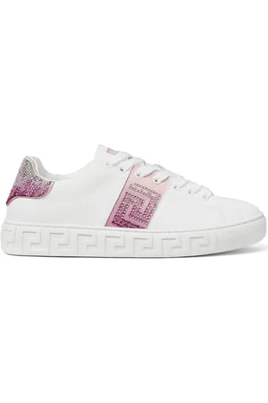 VERSACE Tenis con detalles de cristal