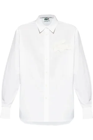 Lacoste Camisa con aplique del logo