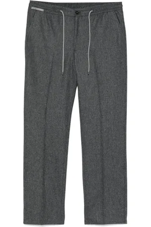 corneliani Pantalones con cordones en la pretina
