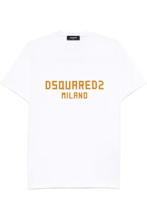 Dsquared2 Playera con logo afelpado