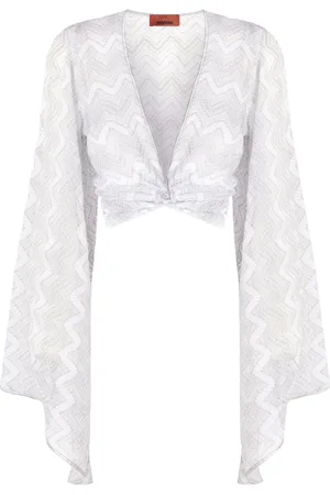 Missoni Pareo entretejido en zigzag