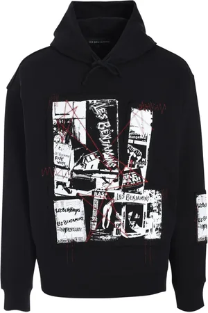 Les Benjamins Hoodie con estampado gráfico