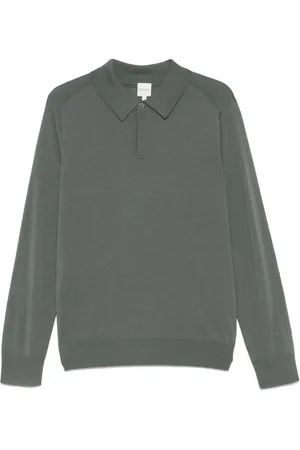 Paul Smith Playera tipo polo con manga larga