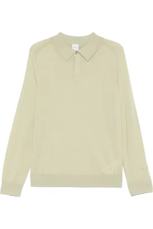 Paul Smith Playera tipo polo con manga larga