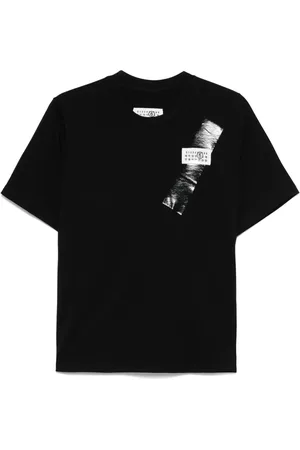 Maison Margiela Playera con motivo de número