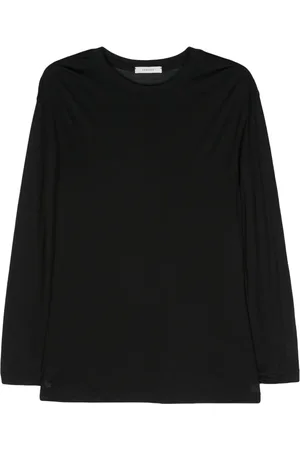 LEMAIRE Playera de seda manga larga