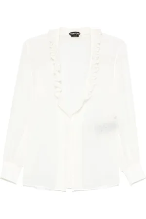Tom Ford Blusa con volantes