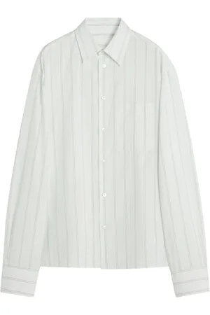 Lanvin Camisa con rayas estampadas