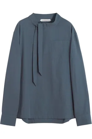 Lanvin Top con lazo en el cuello
