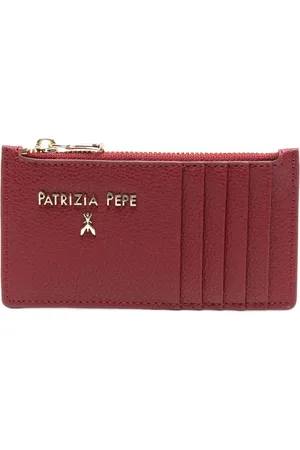 Patrizia Pepe Tarjetero con placa del logo y cierre