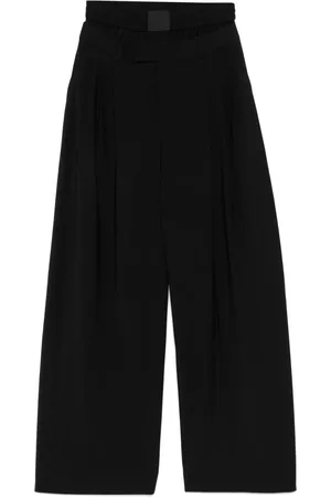 Alexander Wang Pantalones anchos con detalle de bóxer