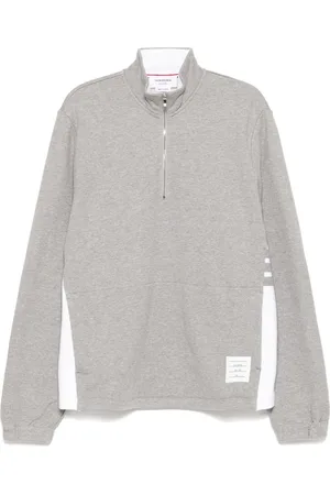 Thom Browne Sudadera con medio cierre