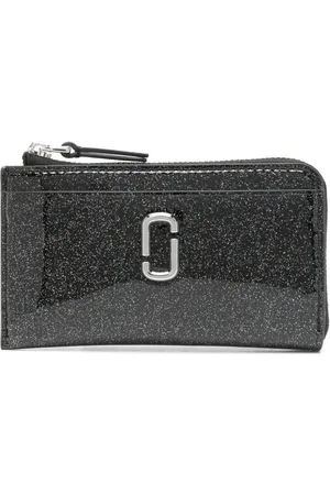 Marc Jacobs Tarjetero con placa del logo