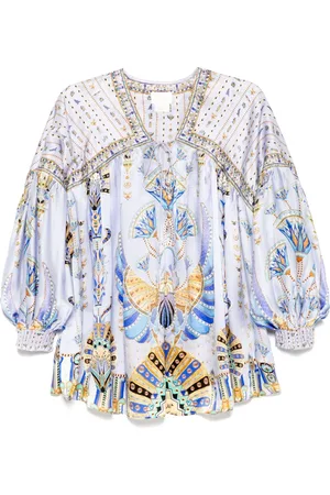 Camilla Blusa estilo blusón