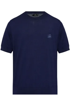 Etro Playera con bordado Pegaso