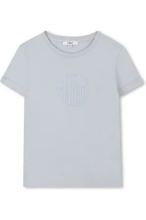 Chloé Playera con logo estampado