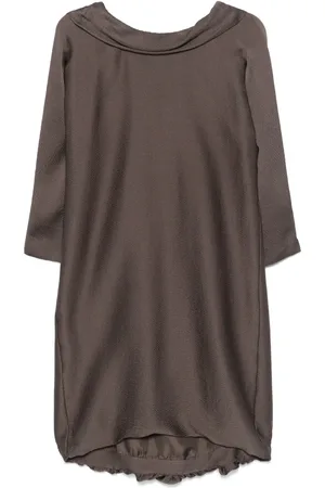 Hermès Vestido midi de seda 2000