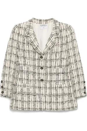CHANEL Blazer de tweed 1990
