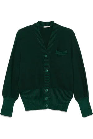 Saint Laurent Cárdigan de lana virgen 1980