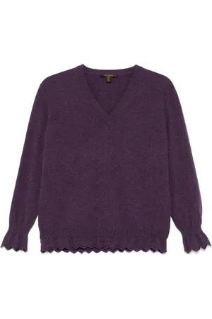 LOUIS VUITTON Suéter con cuello en V 2000