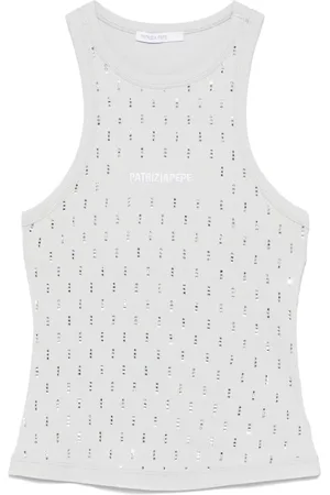 Patrizia Pepe Camiseta con logo bordado