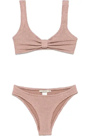 Para Mi Bikini de tejido seersucker