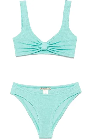 Para Mi Bikini de tejido seersucker