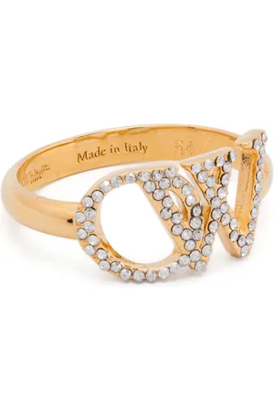 OFF-WHITE Anillo con detalle de strass