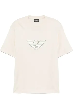 Emporio Armani Playera con logo bordado