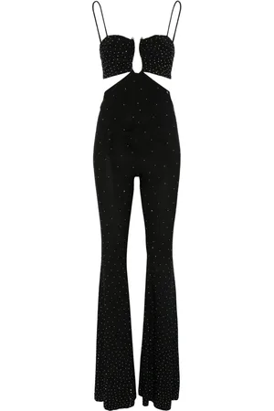 NISSA Jumpsuit con detalles de strass