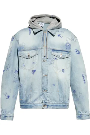 Vetements Chamarra de mezclilla