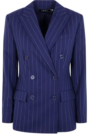 Ralph Lauren Blazer con motivo de rayas diplomáticas
