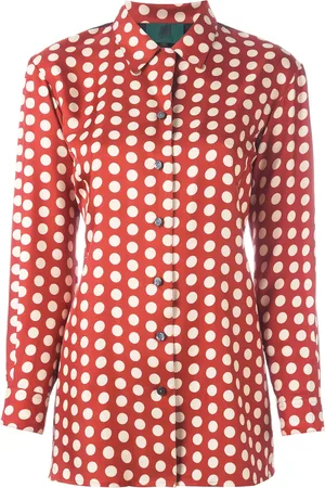 Jean Paul Gaultier Dotted vest panel shirt