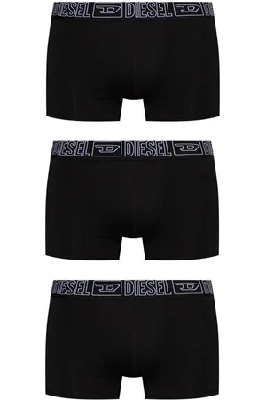 Diesel Pack de tres bóxeres con logo en la pretina