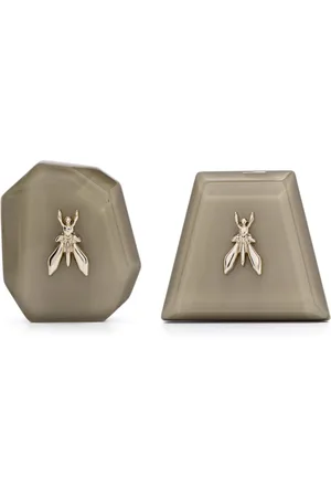Patrizia Pepe Aretes de clip con motivo Fly