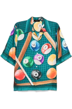 AMIRI Camisa bowling Billiards