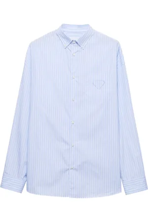 Prada Camisa con rayas estampadas