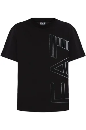 EA7 Playera con logo estampado