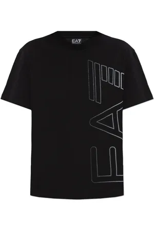 EA7 Playera con logo estampado