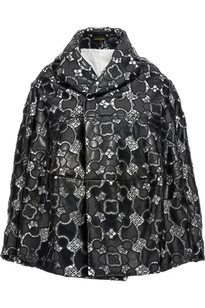 Comme des Garçons Chamarra con aplique de encaje