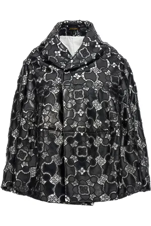 Comme des Garçons Chamarra con aplique de encaje