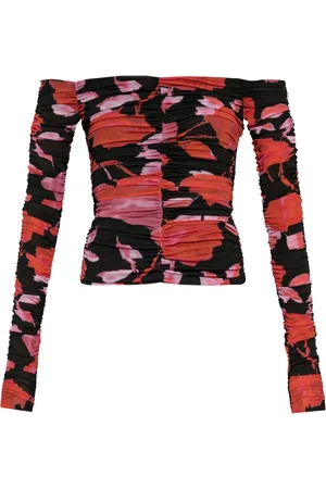 BLUMARINE Top drapeado