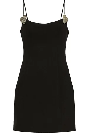 BLUMARINE Vestido corto con detalle de corazón